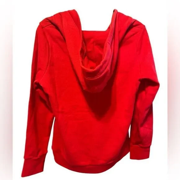 NWT Fanatics Women’s MLB Cincinnati Reds Logo V Neck Pullover Hoodie - Size S - Picture 9 of 10